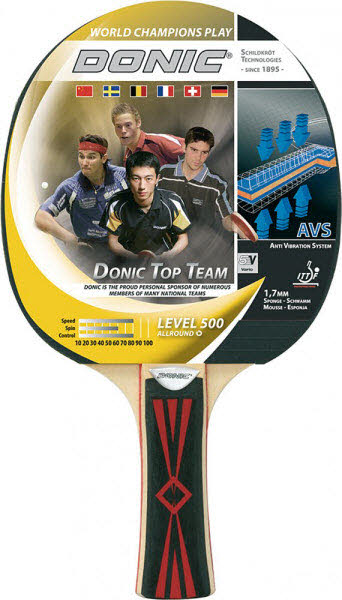 TOP TEAMS 500 Tischtennisschläger
