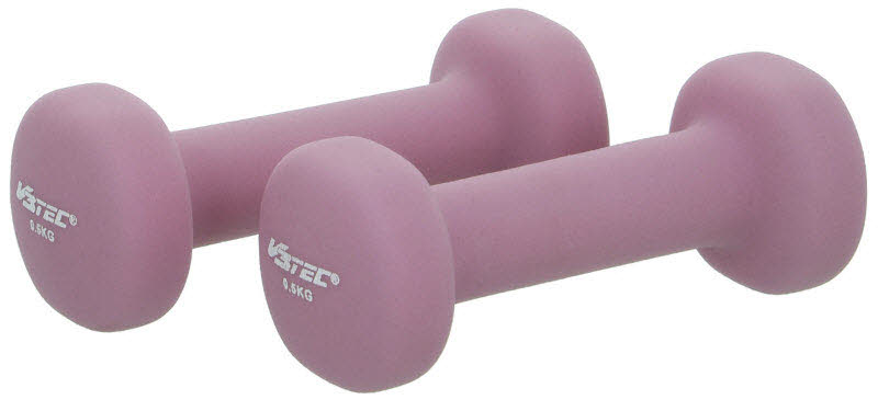 Neoprenhantel 2X0.5, rose