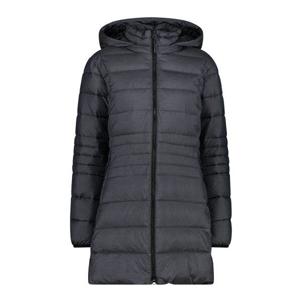 WOMAN PARKA SNAPS HOOD