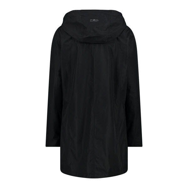 WOMAN JACKET SNAPS HOOD