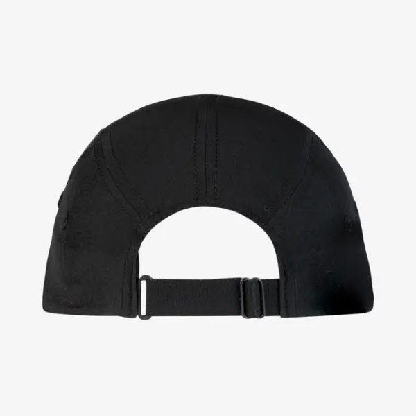 NOS 5 PANEL GO CAP SOLID BLACK