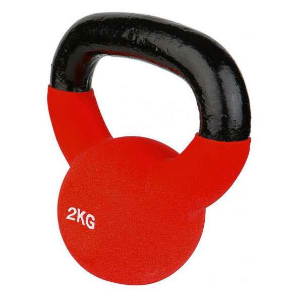 Kettlebell 2 kg,rot