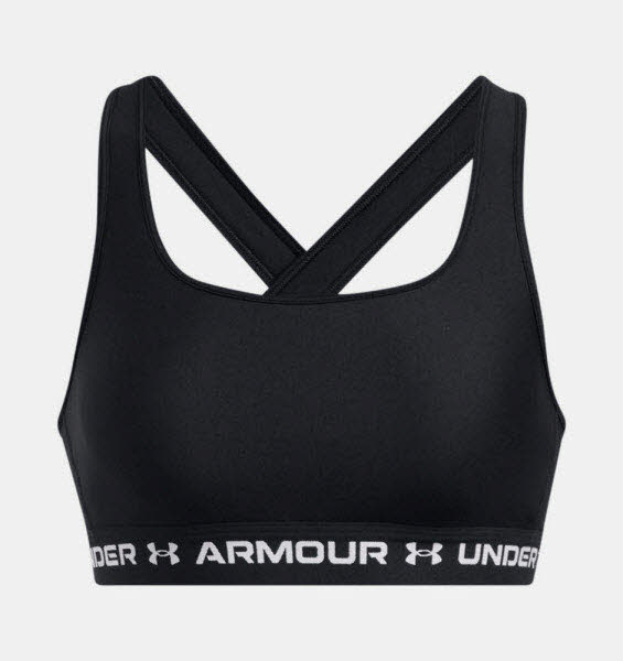 NOS Crossback Mid Bra-BLK,Black