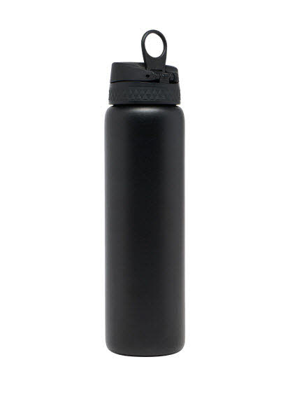 NOS BLAZE schwarz insulated bottle