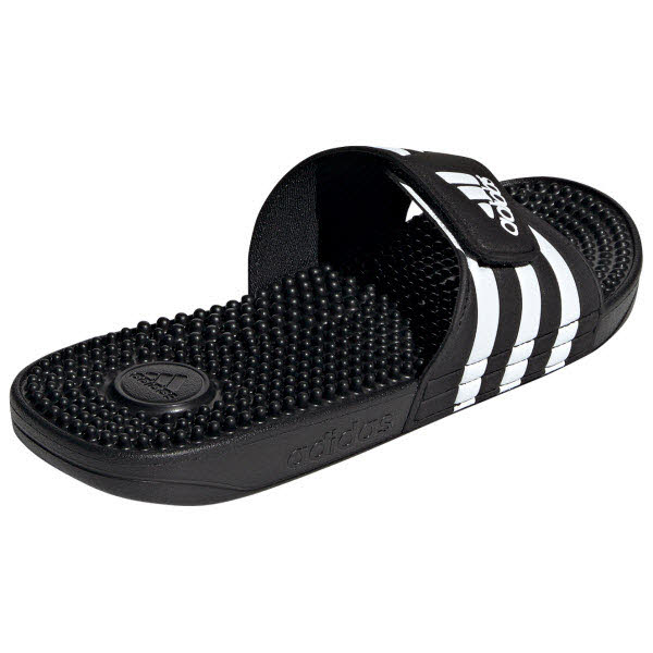 NOS ADISSAGE,CBLACK/FTWWHT/CBLACK
