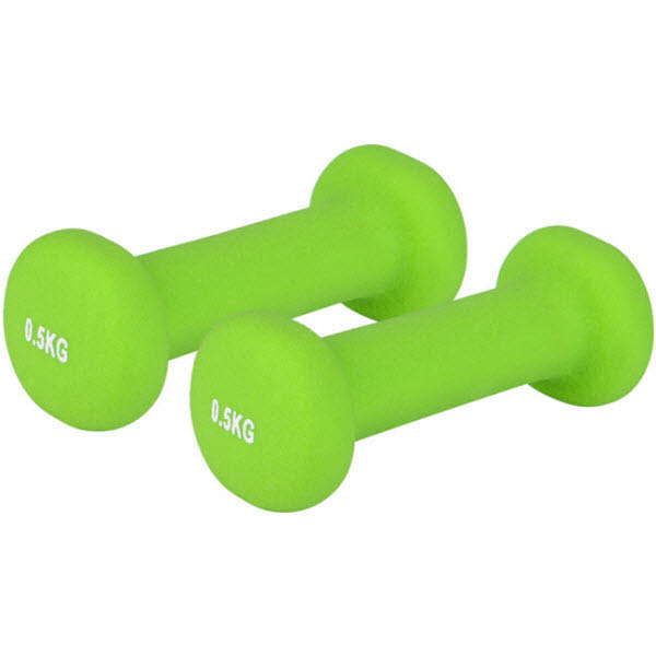 0,5 Kg Neoprenhantel,hellgrün