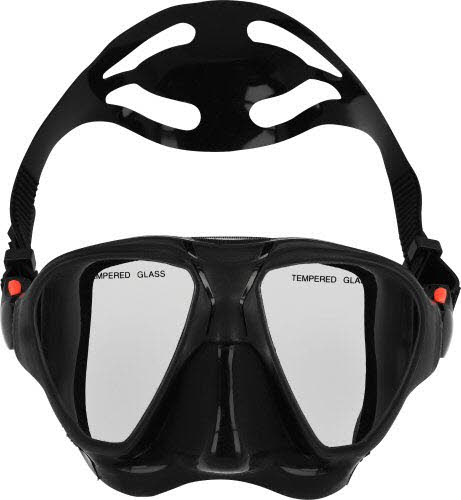 GREAT BARRIER, Diving Mask Adult L,black