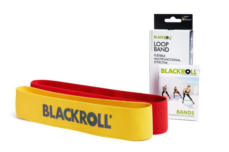 BLACKROLL LOOP BAND SET,yellow/red